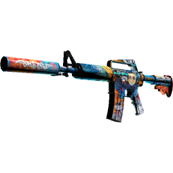 CS2/ M4A1 침묵 | 선수 두 (약간 닳아)